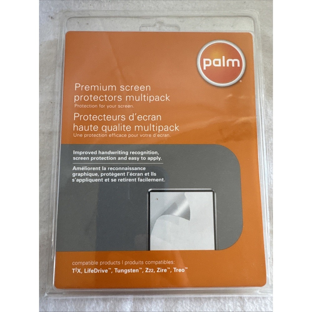 PalmOne Tungsten Zire Treo Screen Protector Multipack 3177WW New Sealed